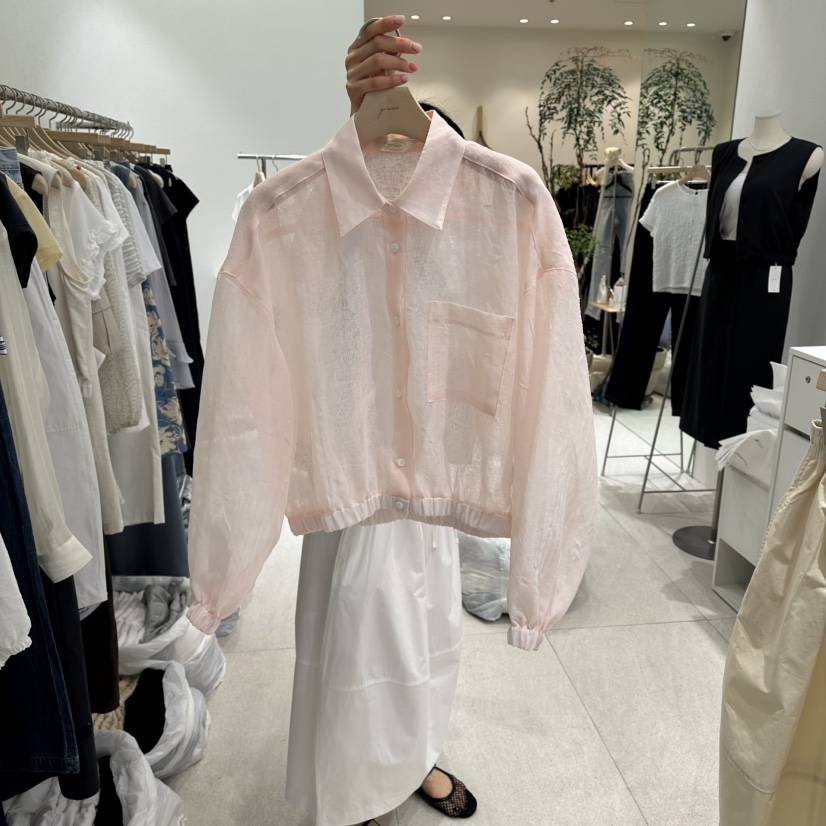 GRACIA韓國直郵實拍女裝新品推薦休閑襯衫蕾絲衫不含內搭GRACIA襯衫/蕾絲衫