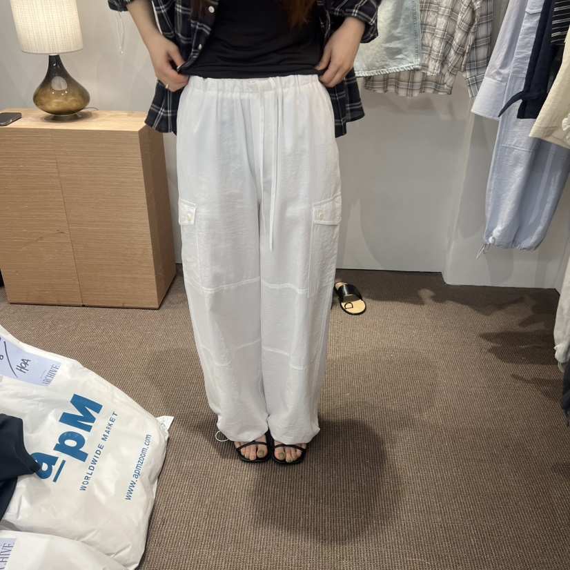 SIHO ARCHIVE韓國東大門直郵女士新品熱賣人氣休閑褲撞色SIHO ARCHIVE休閑褲