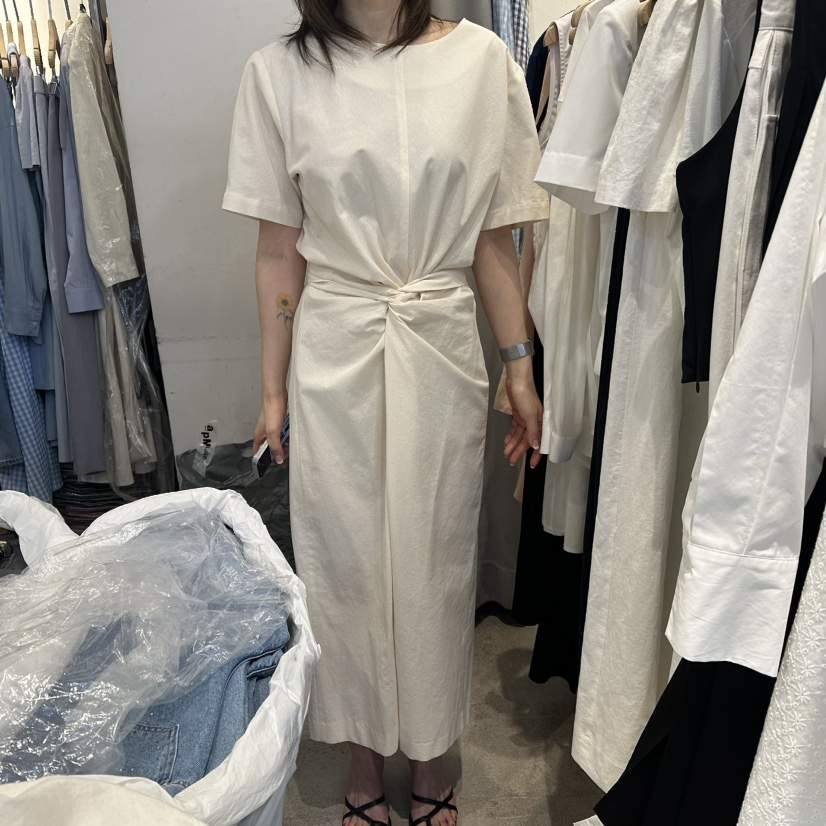 HABLE韓國代購女士新品職業時尚26春夏休閑熱賣人氣連衣裙HABLE連衣裙