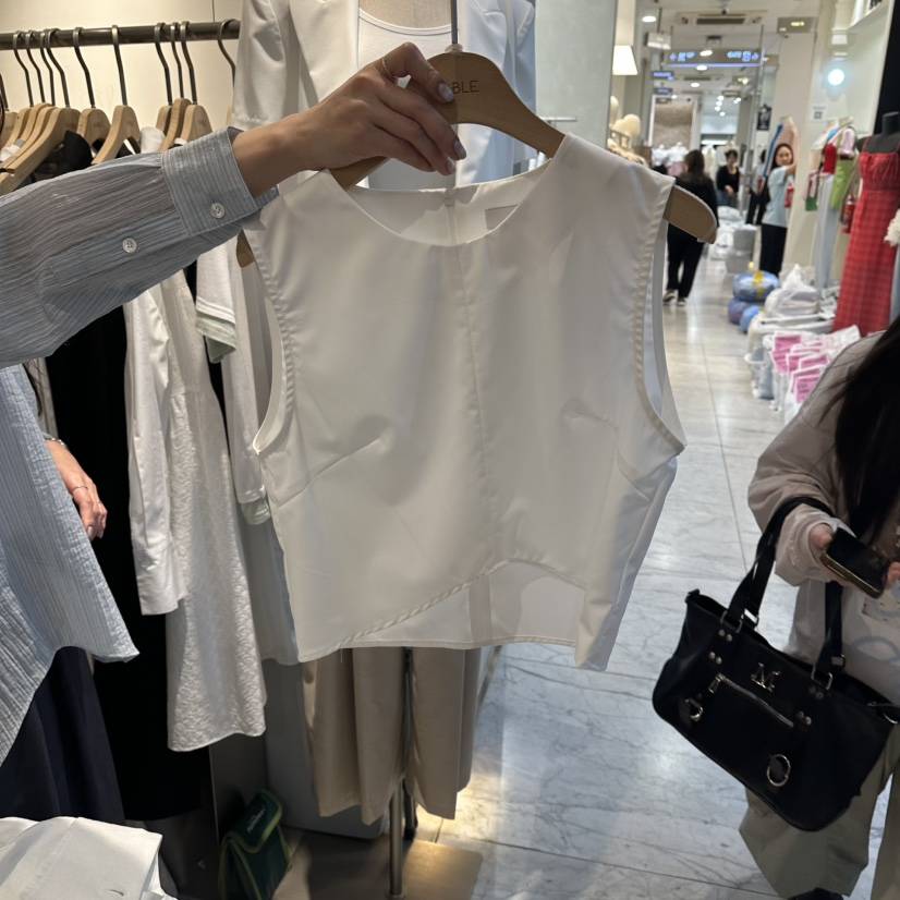 HABLE東大門實拍韓國女裝新品休閑時尚26夏季吊帶背心緊身HABLE吊帶/背心