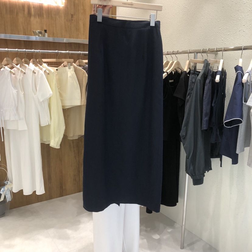 FIFO/UNANSWERED-MYSTERY韓國代購女士新款時尚長裙亞麻FIFO/UNANSWERED-MYSTERY長裙