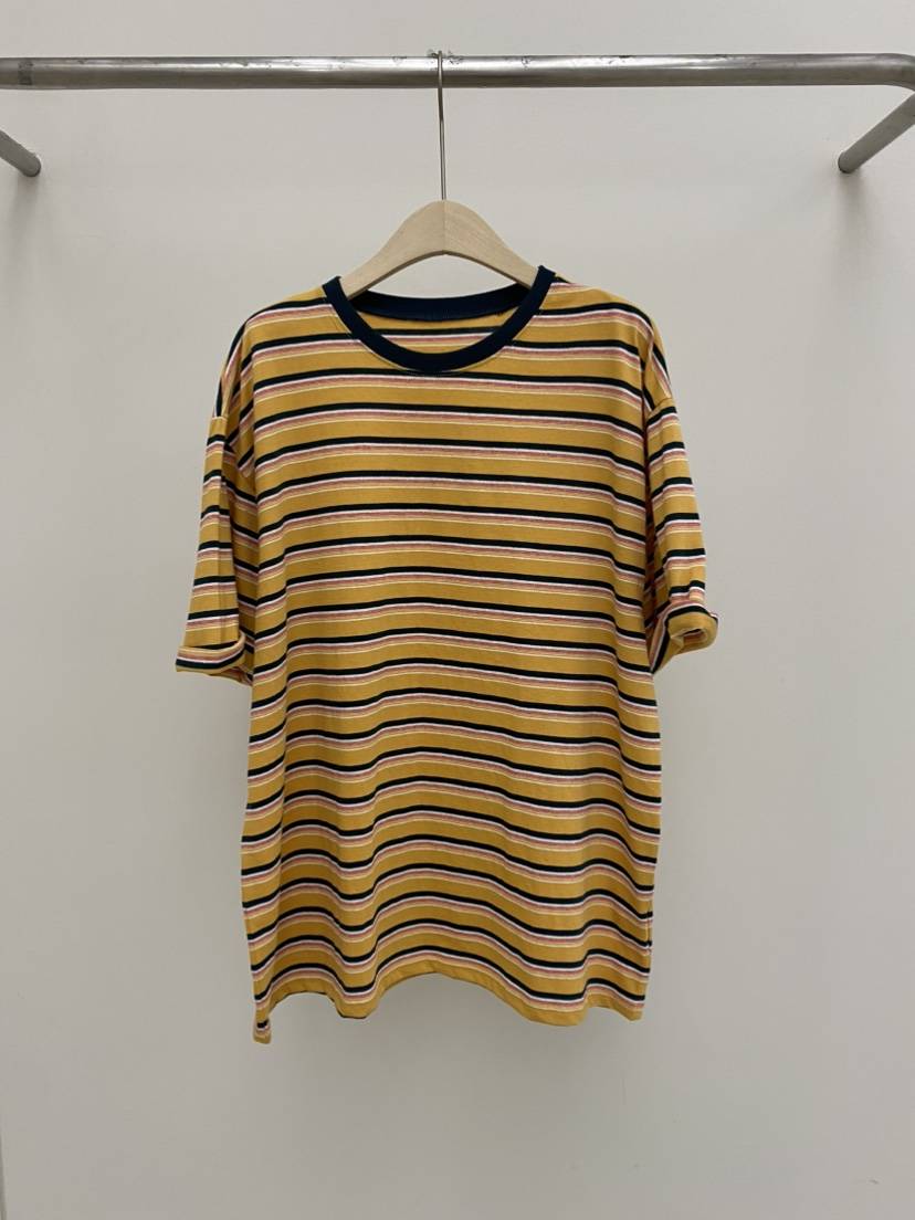 COCOMATON韓國代購女士新款熱賣時尚職業推薦休閑T恤條紋COCOMATONT恤