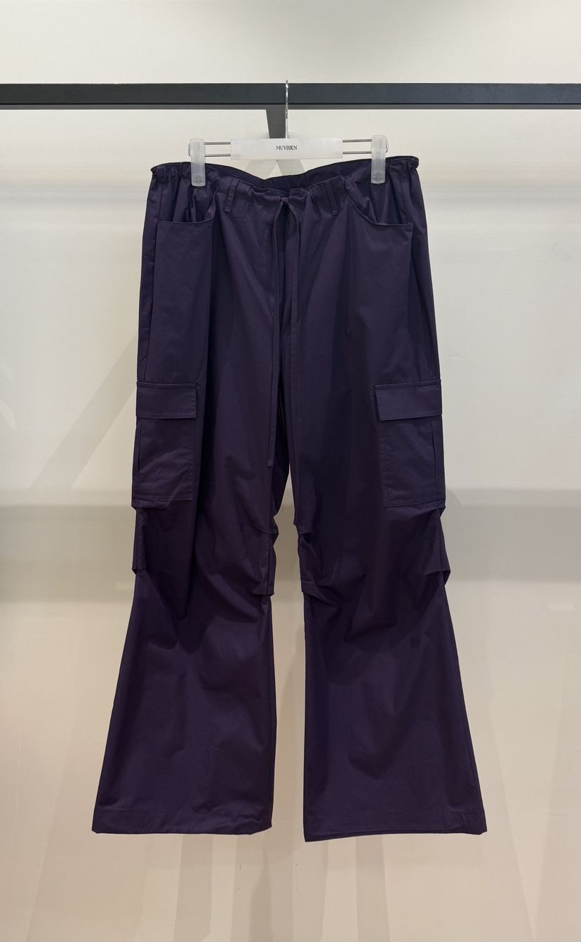 MUYBIEN韓國直郵實拍女裝新款熱賣26夏季時尚休閑人氣休閑褲MUYBIEN休閑褲