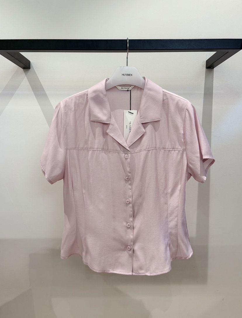 MUYBIEN東大門實拍韓國女裝新款人氣推薦26夏季襯衫蕾絲衫MUYBIEN襯衫/蕾絲衫