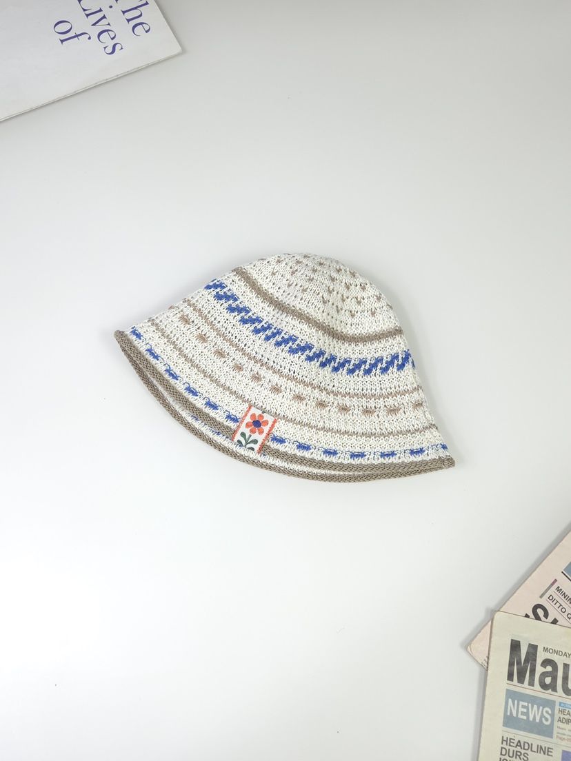 THE HAT-P韓國代購女裝新款時尚熱賣26春夏帽子漁夫帽條紋THE HAT帽子