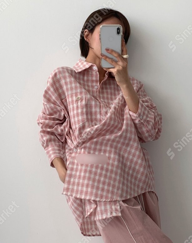 B.B.BIG東大門實拍韓國女士新品熱賣時尚26春夏襯衫蕾絲衫B.B.BIG襯衫/蕾絲衫