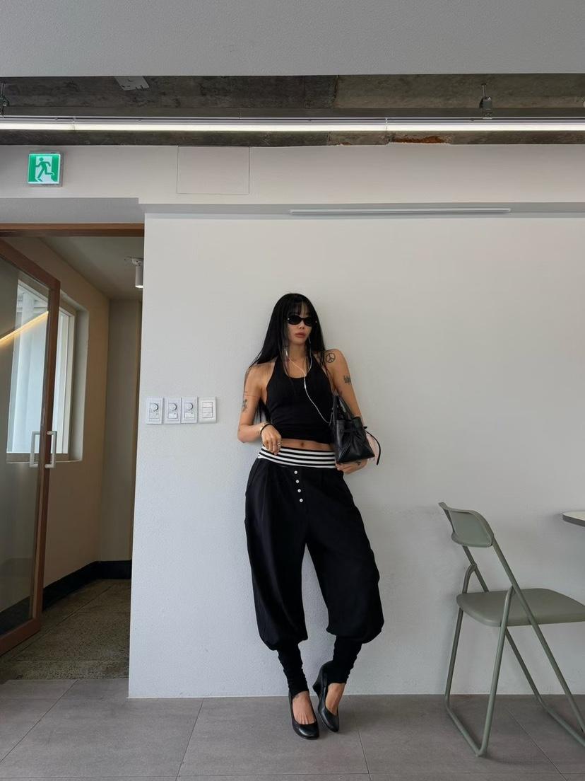 ABBEYLEE韓國直郵女裝新款時尚休閑26春夏熱賣人氣休閑褲ABBEYLEE休閑褲