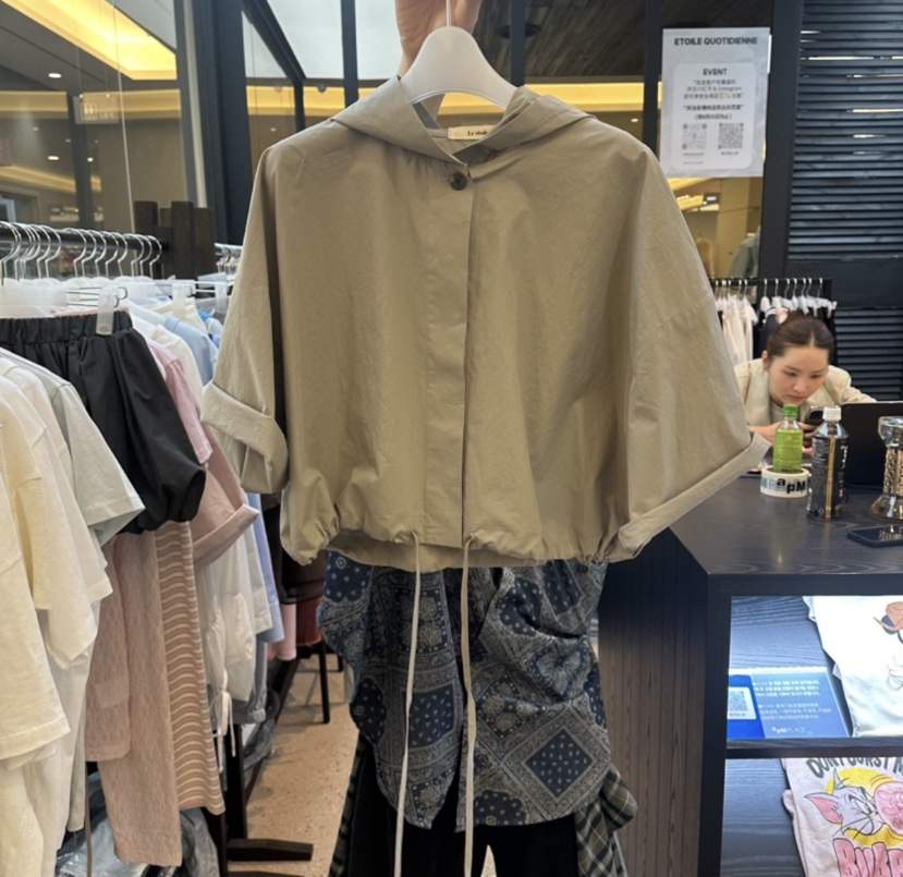 LE ETOILE韓國代購女士新品休閑26夏季人氣推薦夾克連帽棉Le etoile夾克