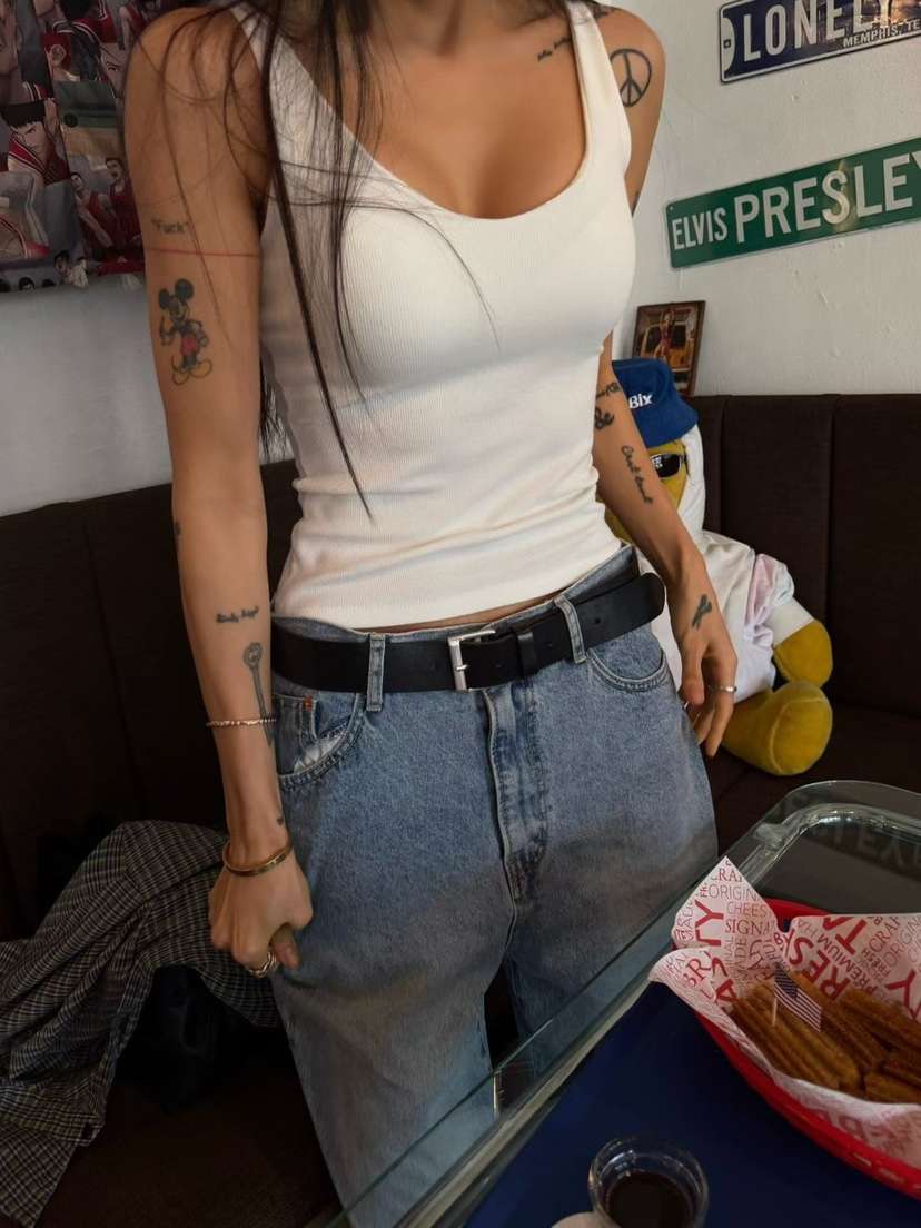 ABBEYLEE韓國代購女士新品職業人氣休閑熱賣26夏季吊帶背心ABBEYLEE吊帶/背心