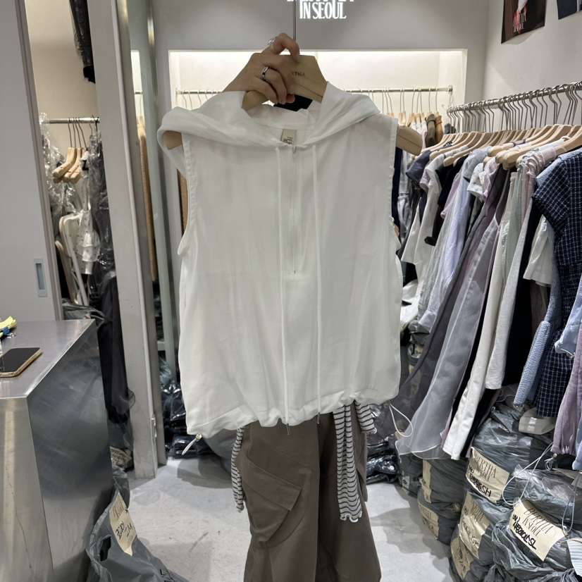 BERTHA東大門實拍韓國女士新品職業時尚推薦26夏季熱賣馬甲BERTHA馬甲