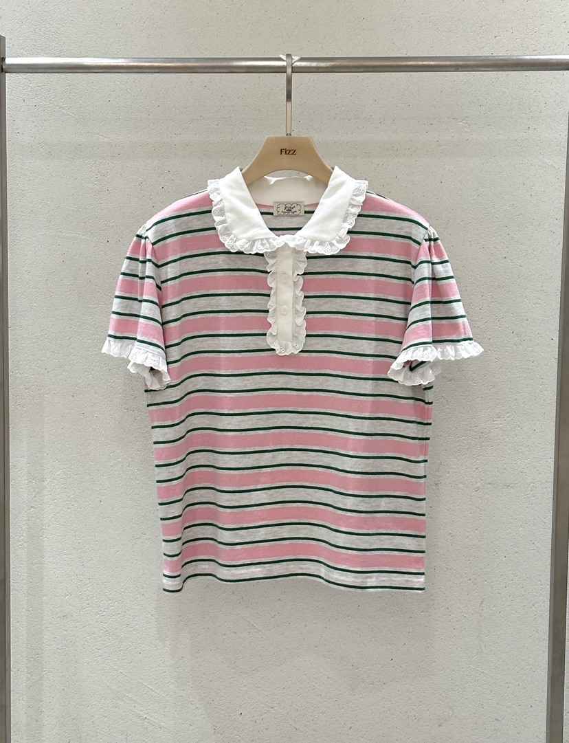 FIZZ韓國直郵實拍女士新品職業推薦熱賣休閑26春夏人氣T恤FIZZT恤