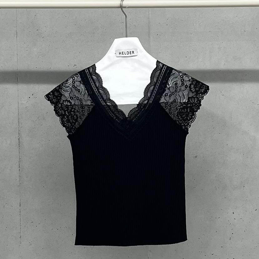 HELDER-P韓國東大門直郵女裝新品人氣襯衫蕾絲衫蕾絲露肩HELDER襯衫/蕾絲衫