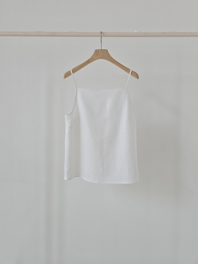 J SHOP韓國直郵實拍女裝新品休閑職業人氣26夏季吊帶背心亞麻J_SHOP吊帶/背心