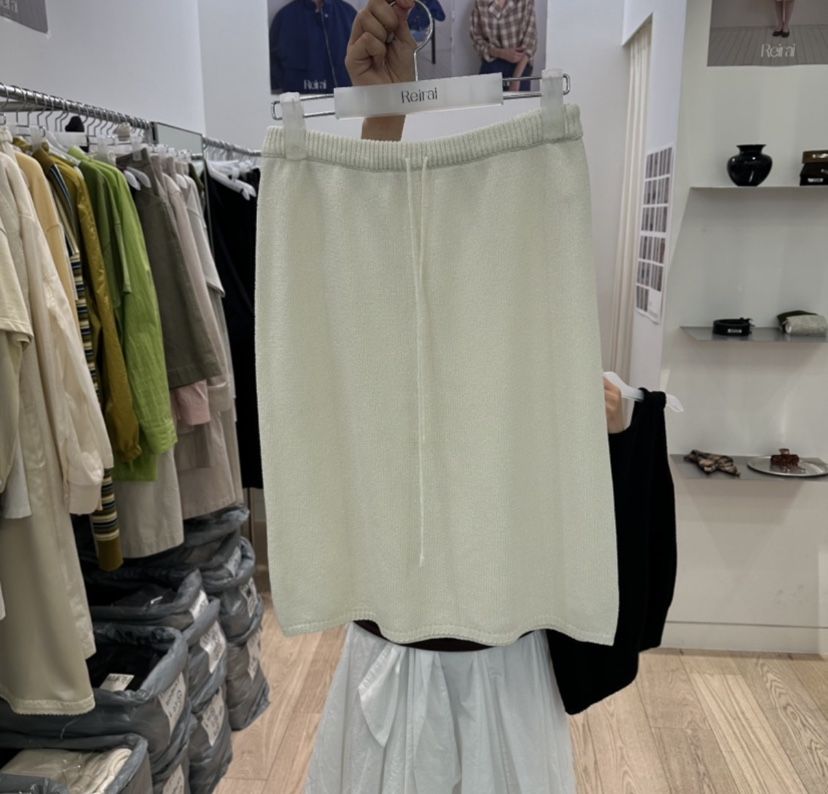 REIRAI韓國東大門直郵女士新款26春夏休閑熱賣半身裙中短裙Reirai半身裙/中短裙