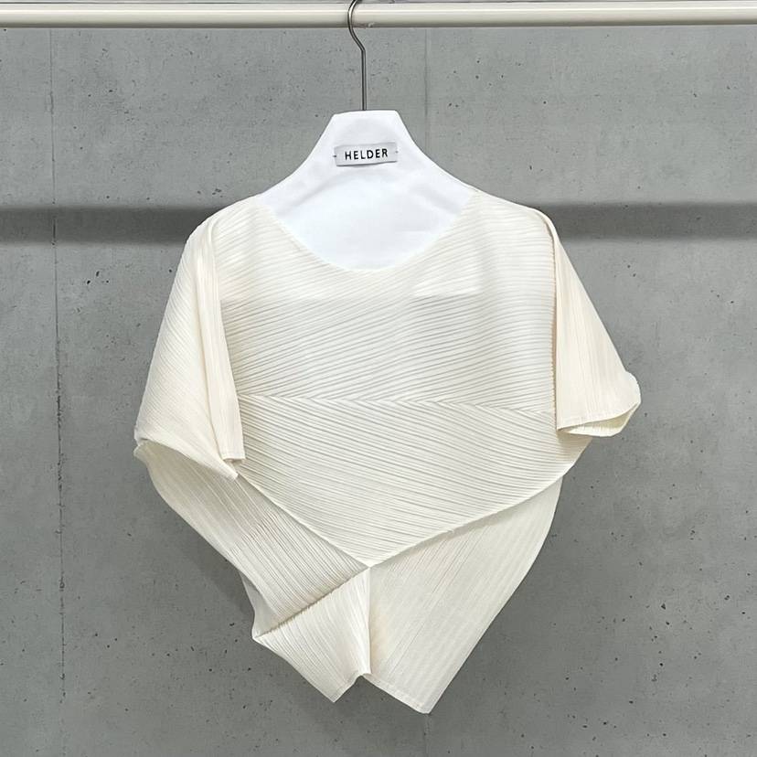 HELDER-P韓國東大門直郵女士新款職業熱賣襯衫蕾絲衫褶裥HELDER襯衫/蕾絲衫