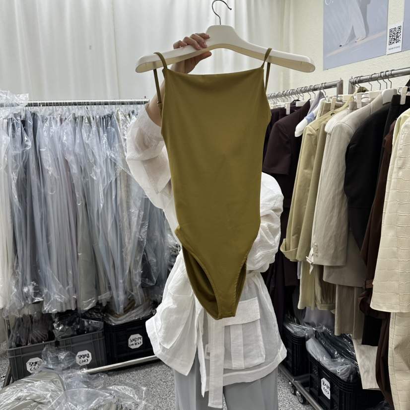 ONEBYTWO東大門實拍韓國女裝新品人氣26夏季職業吊帶背心ONE BY TWO吊帶/背心