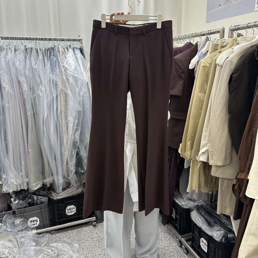 ONEBYTWO韓國直郵女士新款26春夏職業休閑推薦休閑褲腰帶ONE BY TWO休閑褲