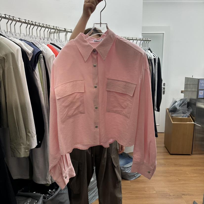 GABIZON東大門實拍韓國女士新款人氣熱賣職業襯衫蕾絲衫亞麻GABIZON襯衫/蕾絲衫