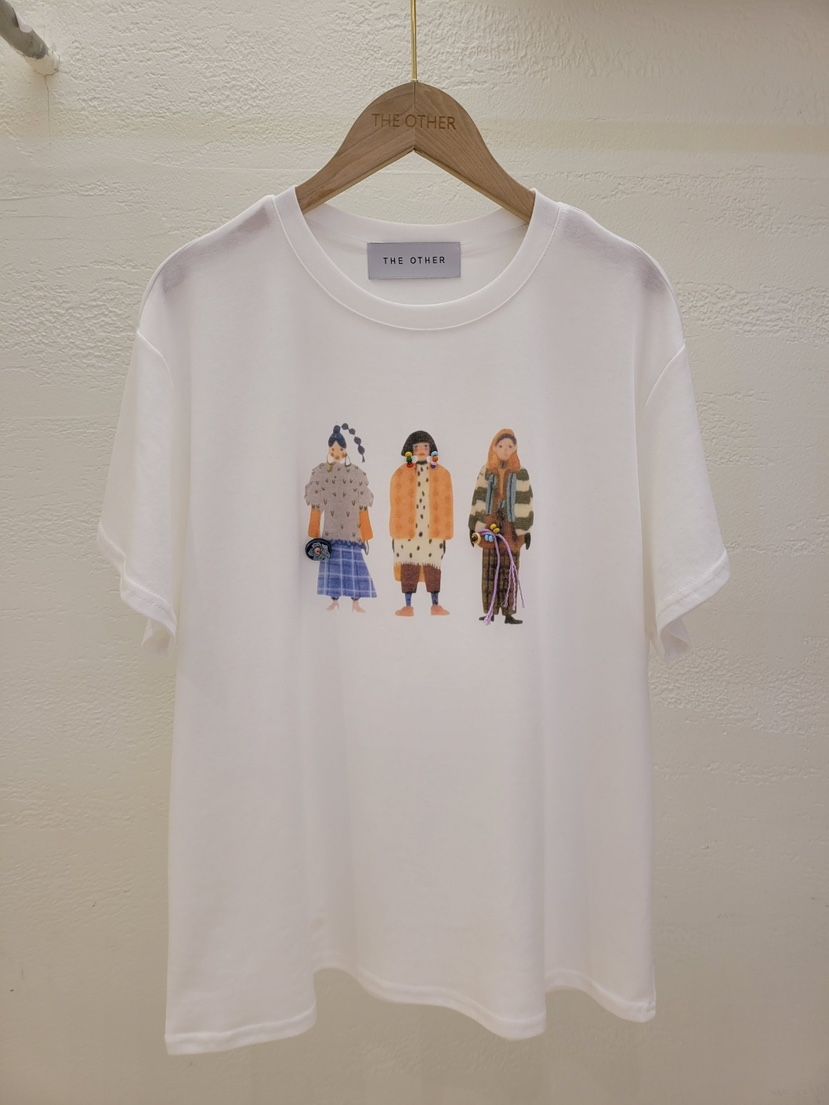 THE OTHER韓國直郵女裝新品休閑熱賣職業時尚26春夏人氣T恤THE OTHERT恤