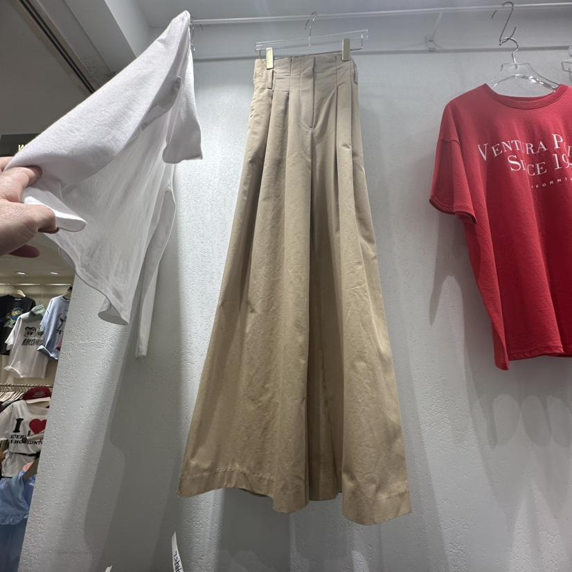 WORK SHOP韓國直郵女士新款26夏季休閑時尚26春夏休閑褲Work_shop休閑褲