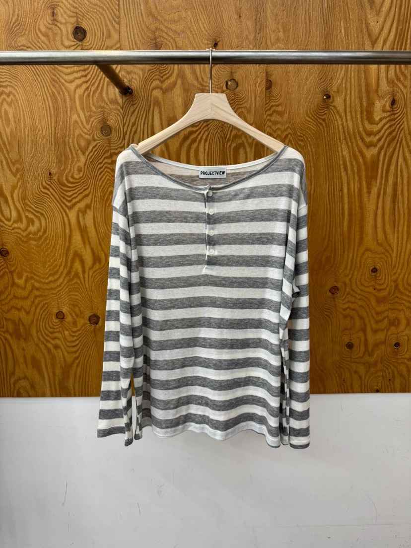 PROJECTVIEW韓國東大門直郵女士新款26春夏人氣26夏季長袖T恤PROJECTVIEW長袖T恤