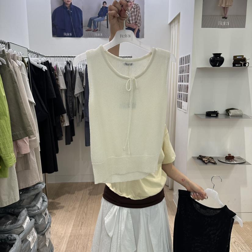 REIRAI韓國東大門代購女裝新款人氣職業26夏季熱賣吊帶背心Reirai吊帶/背心
