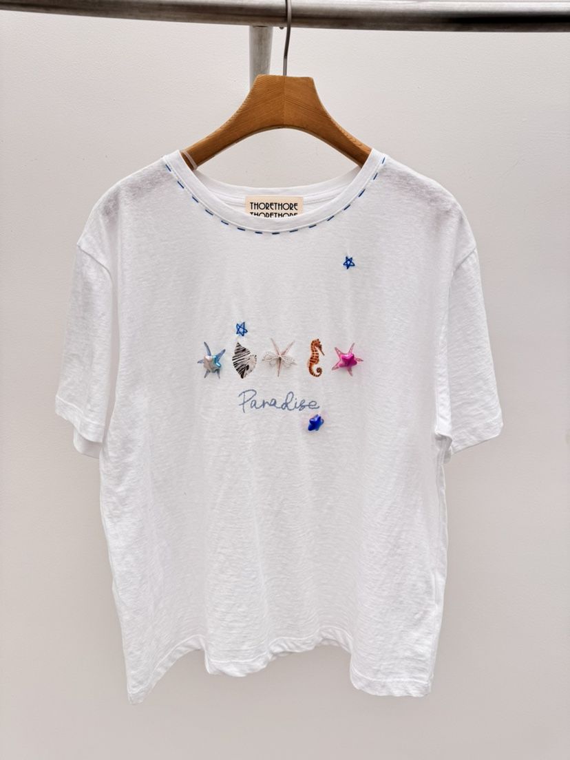 THORE韓國直郵實拍女裝新品26春夏推薦時尚休閑人氣26夏季T恤THORET恤