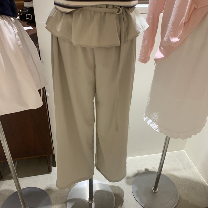 HEBON韓國直郵實拍女裝新品熱賣26夏季職業休閑褲包含腰帶HEBON休閑褲