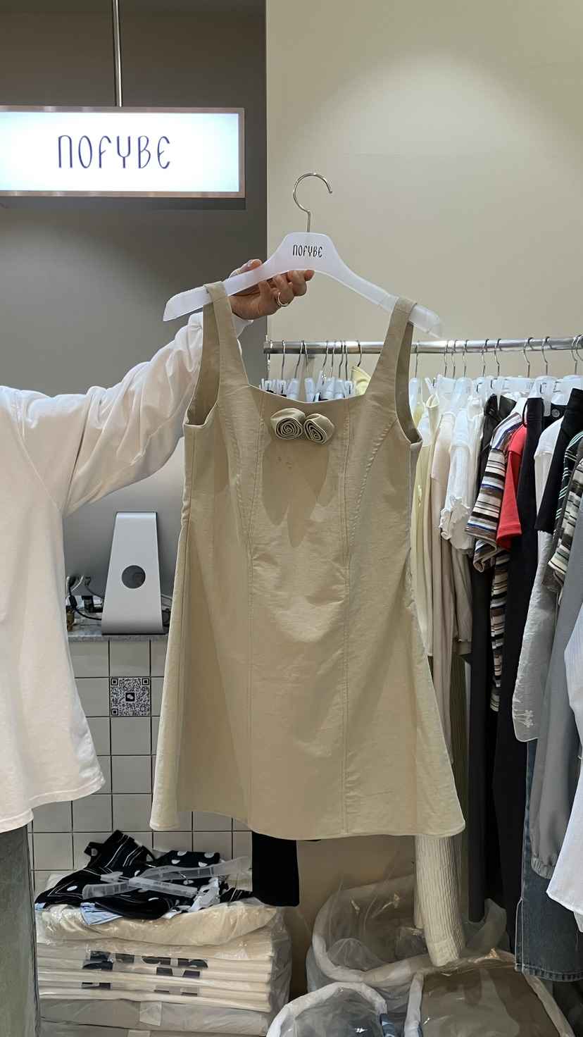 NOFYBE韓國直郵女士新品休閑26春夏推薦時尚職業熱賣連衣裙NOFYBE連衣裙