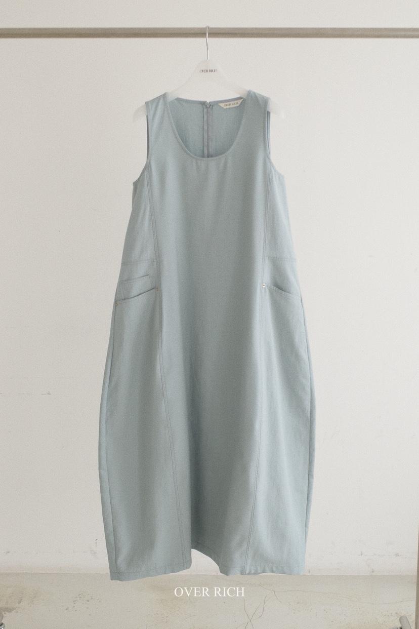 OVER RICH東大門實拍韓國女士新款職業26夏季26春夏連衣裙OVER RICH連衣裙