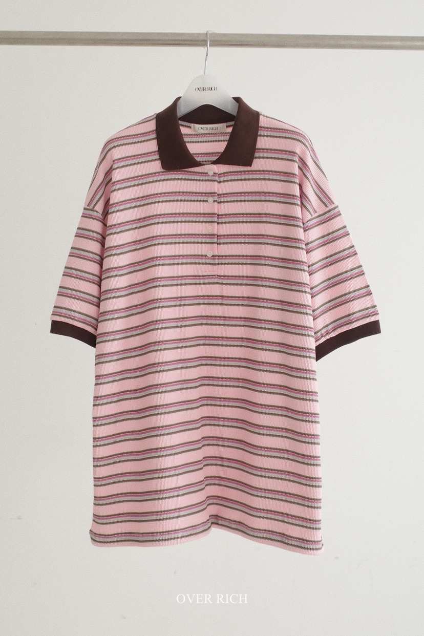 OVER RICH韓國直郵女裝新品時尚26春夏職業休閑人氣26夏季T恤OVER RICHT恤