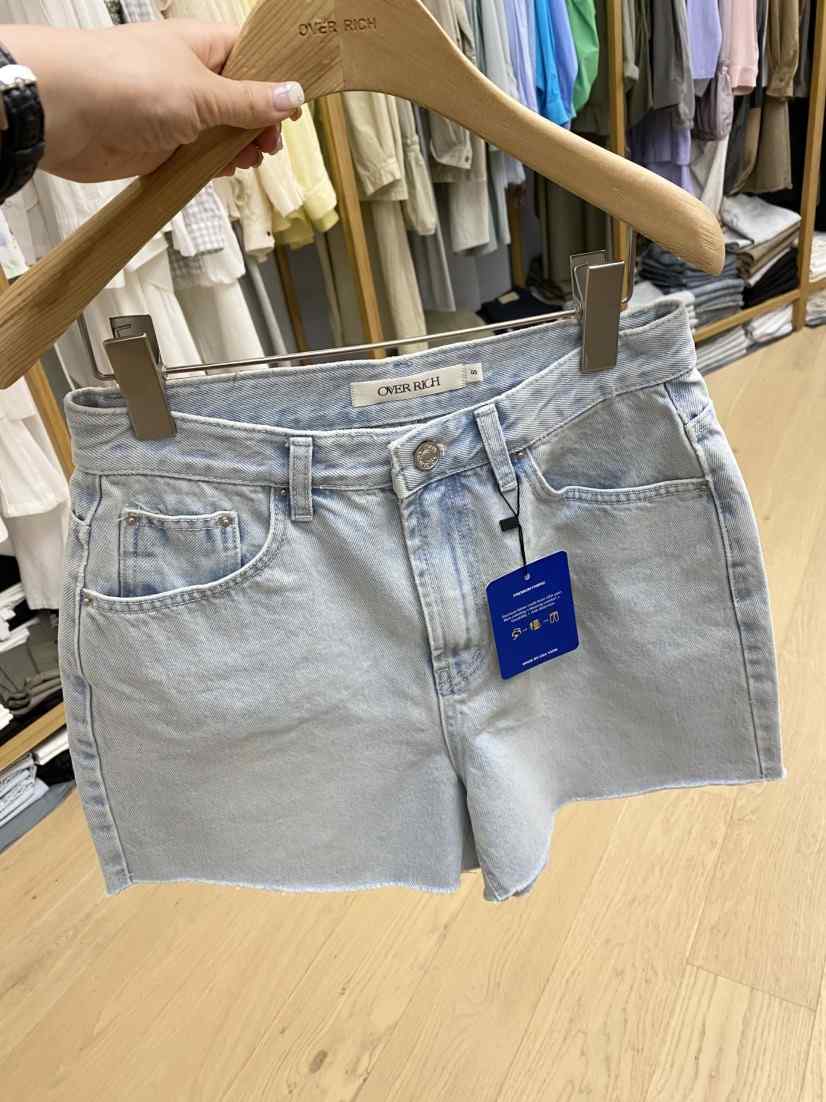 OVER RICH韓國代購女裝新款休閑職業時尚熱賣推薦26春夏短褲OVER RICH短褲