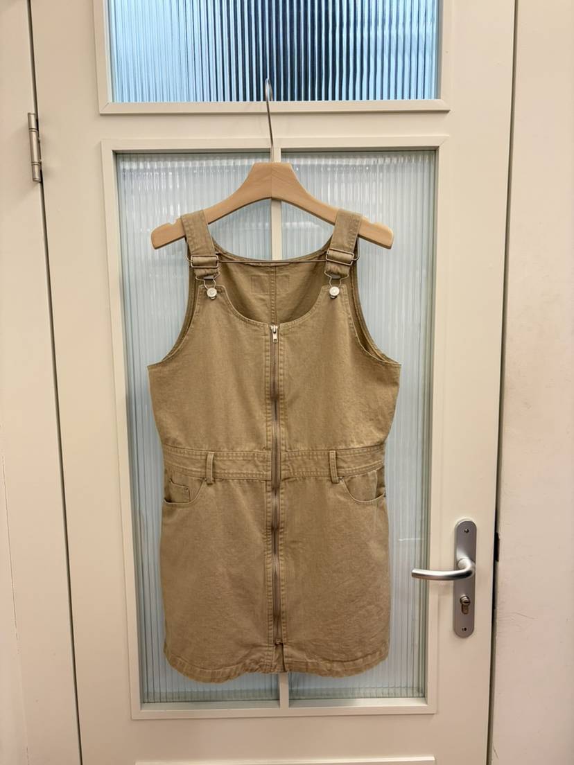 JADEMARKET韓國東大門代購女士新品26夏季26春夏連衣裙拉鏈JADE SEOUL_MARKET連衣裙