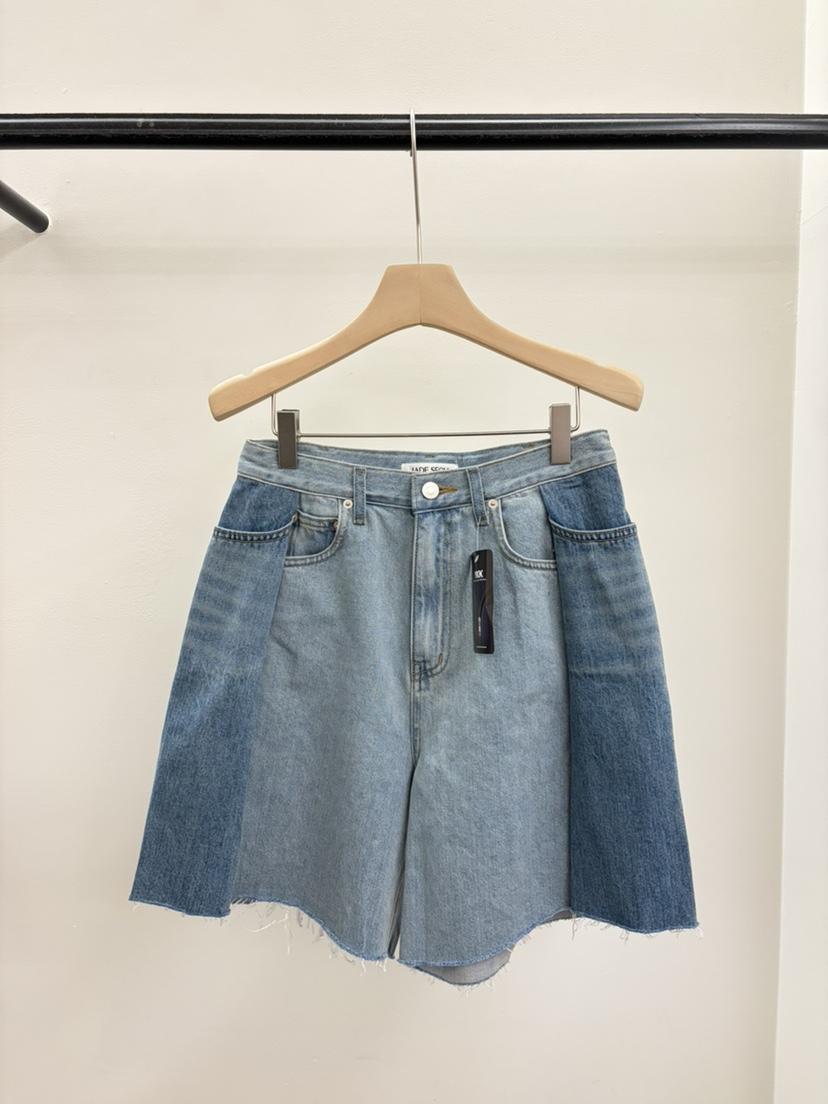 JADEMARKET韓國東大門代購女士新品時尚熱賣26春夏短褲撞色JADE SEOUL_MARKET短褲