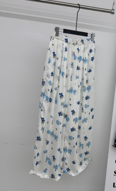 RED-A韓國直郵實拍女裝新款推薦時尚休閑26春夏休閑褲緞面RED-A休閑褲