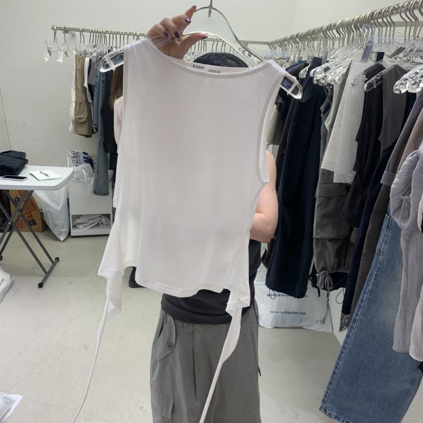 PADO韓國直郵女士新品推薦26春夏職業26夏季時尚吊帶背心PADO吊帶/背心