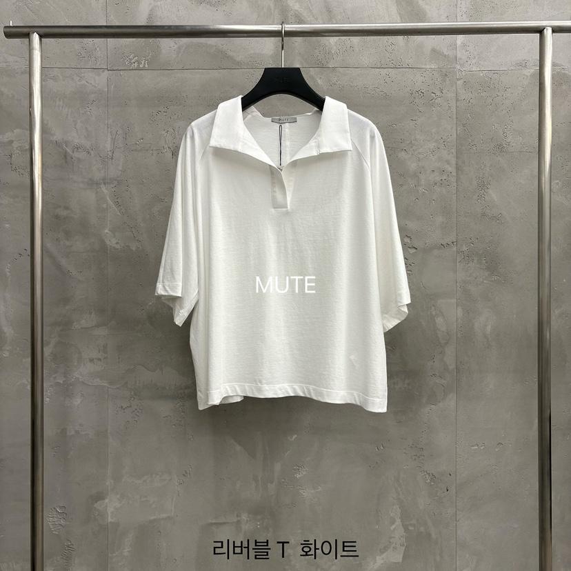 MUTE-P東大門實拍韓國女裝新款職業休閑26春夏熱賣推薦T恤MUTET恤