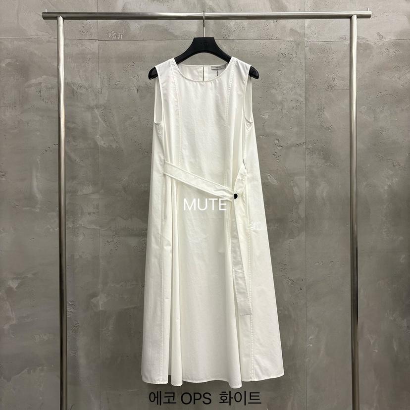MUTE-P韓國直郵女裝新款職業熱賣26夏季26春夏休閑連衣裙MUTE連衣裙