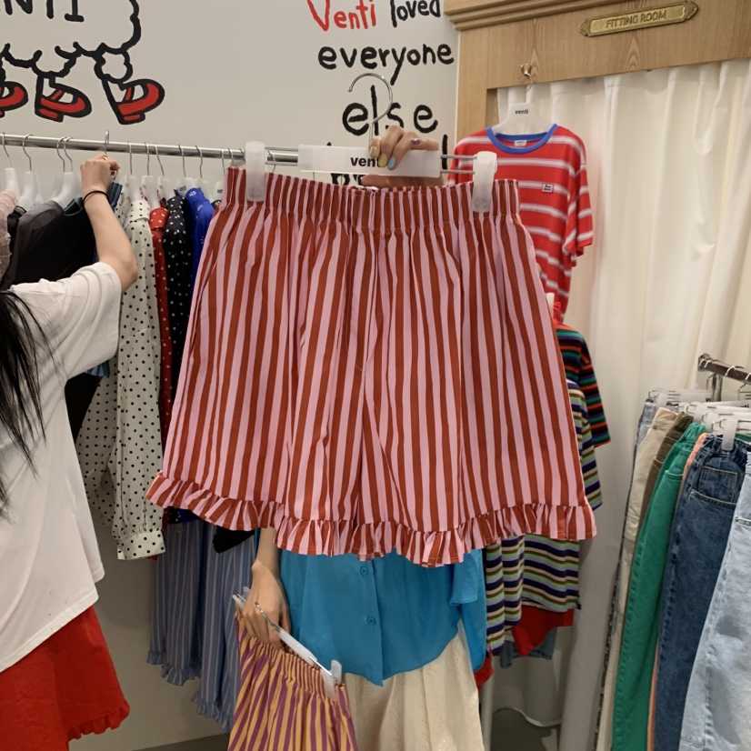 VENTI韓國直郵女裝新款26夏季人氣休閑26春夏時尚推薦短褲VENTI短褲