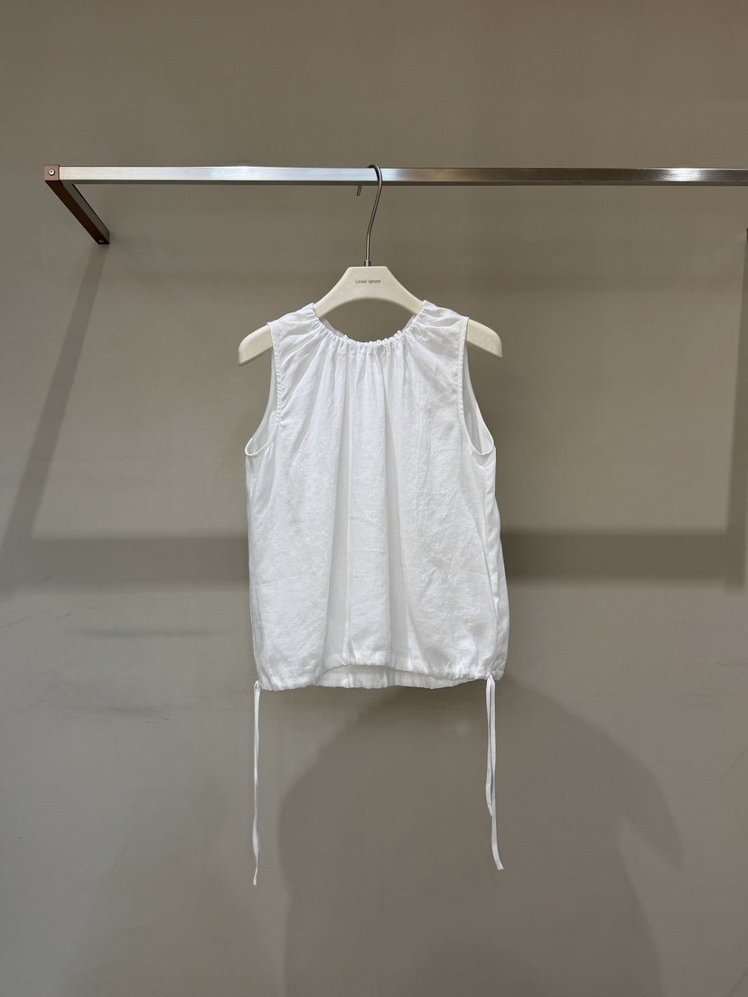 LIMED SPRUCE韓國東大門代購女士新品人氣吊帶背心亞麻布絲質Limed Spruce吊帶/背心