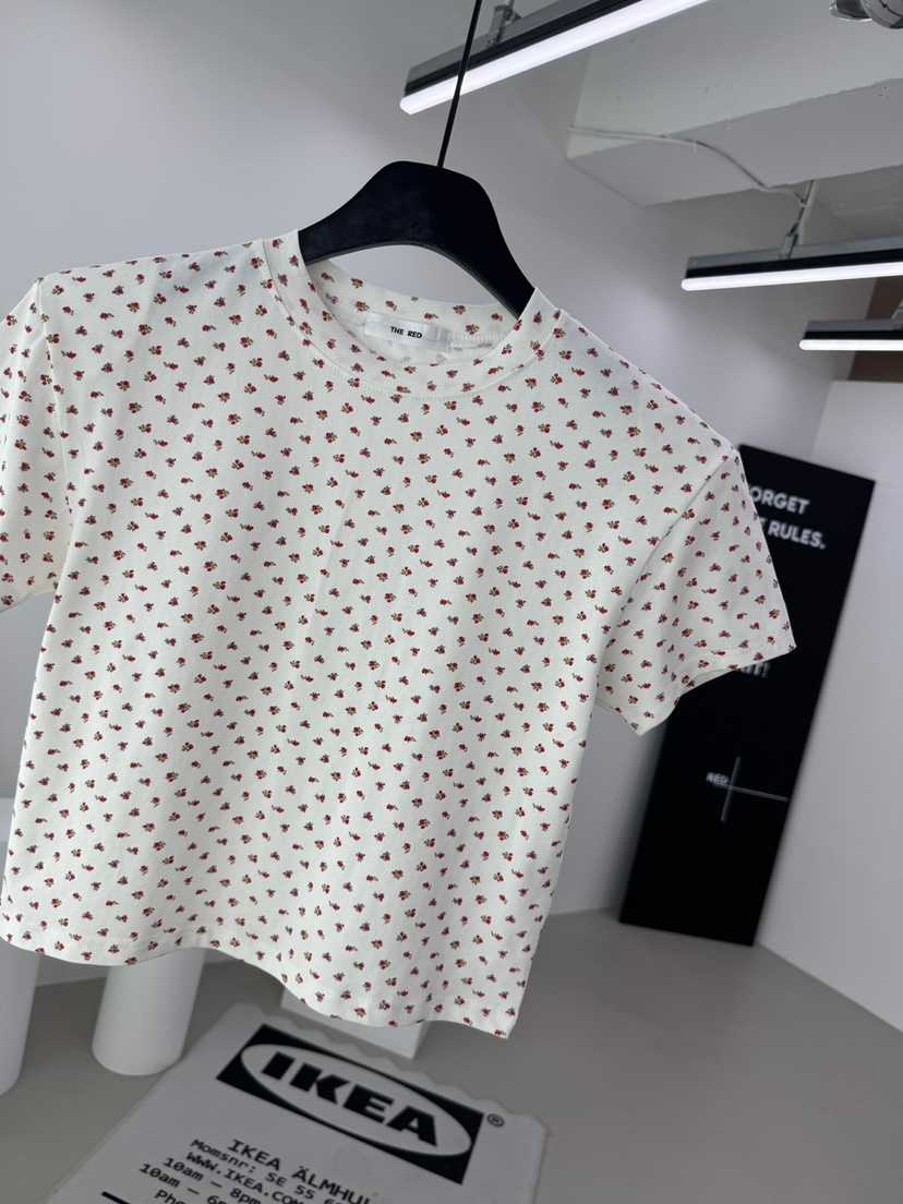 RED-A韓國直郵女裝新品熱賣推薦26夏季人氣職業時尚休閑T恤RED-AT恤