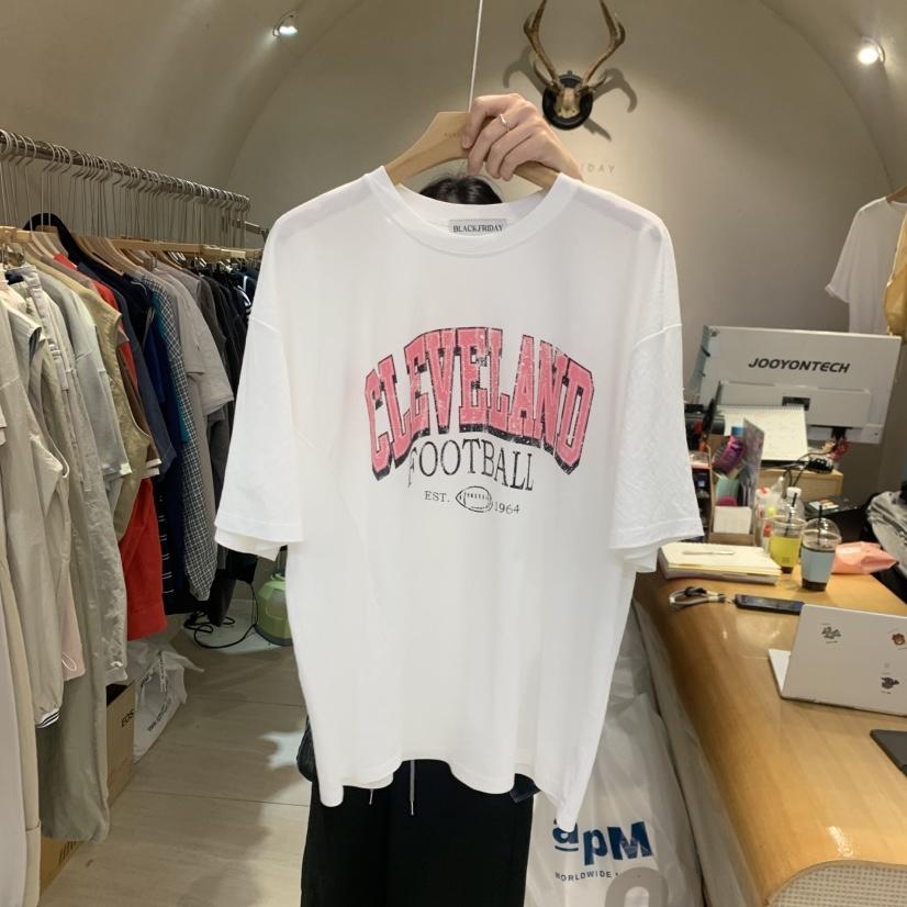 BLACKFRIDAY韓國東大門直郵女士新款推薦26春夏休閑熱賣T恤BLACK FRIDAYT恤