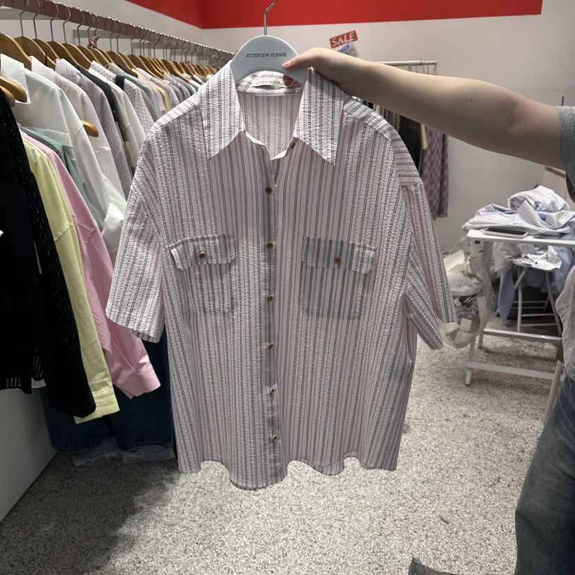 ATPZ韓國直郵女裝新品熱賣26春夏職業人氣推薦襯衫蕾絲衫ATTENTION PLEAES襯衫/蕾絲衫