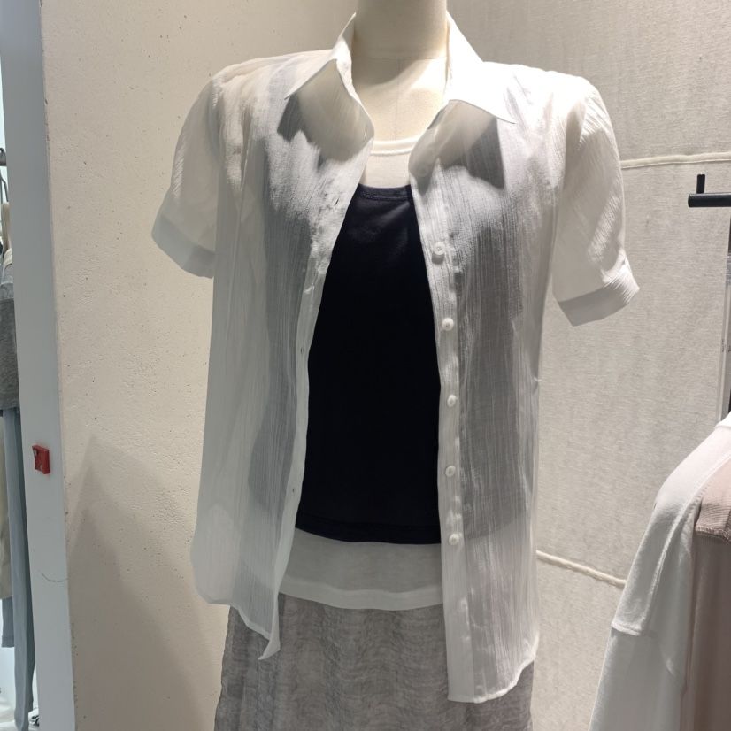 RAWROW韓國直郵女裝新款熱賣26夏季職業26春夏襯衫蕾絲衫RAWROW襯衫/蕾絲衫