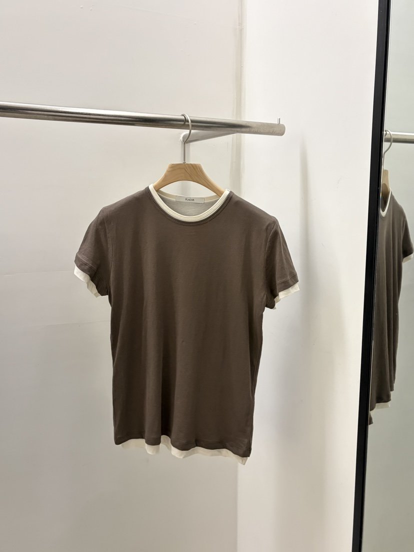 REGULARLY/PLACOR韓國東大門代購女裝新款時尚職業推薦T恤REGULARLY/PLACORT恤