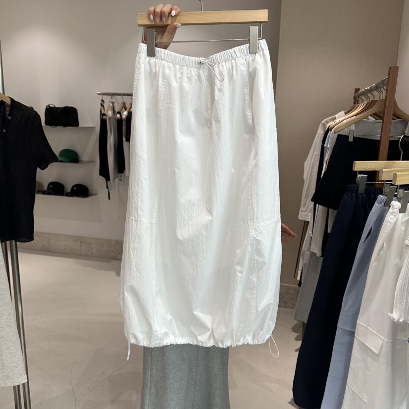 ANDMORE BUTTON韓國直郵實拍女士新款時尚職業26夏季長裙ANDMORE BUTTON長裙