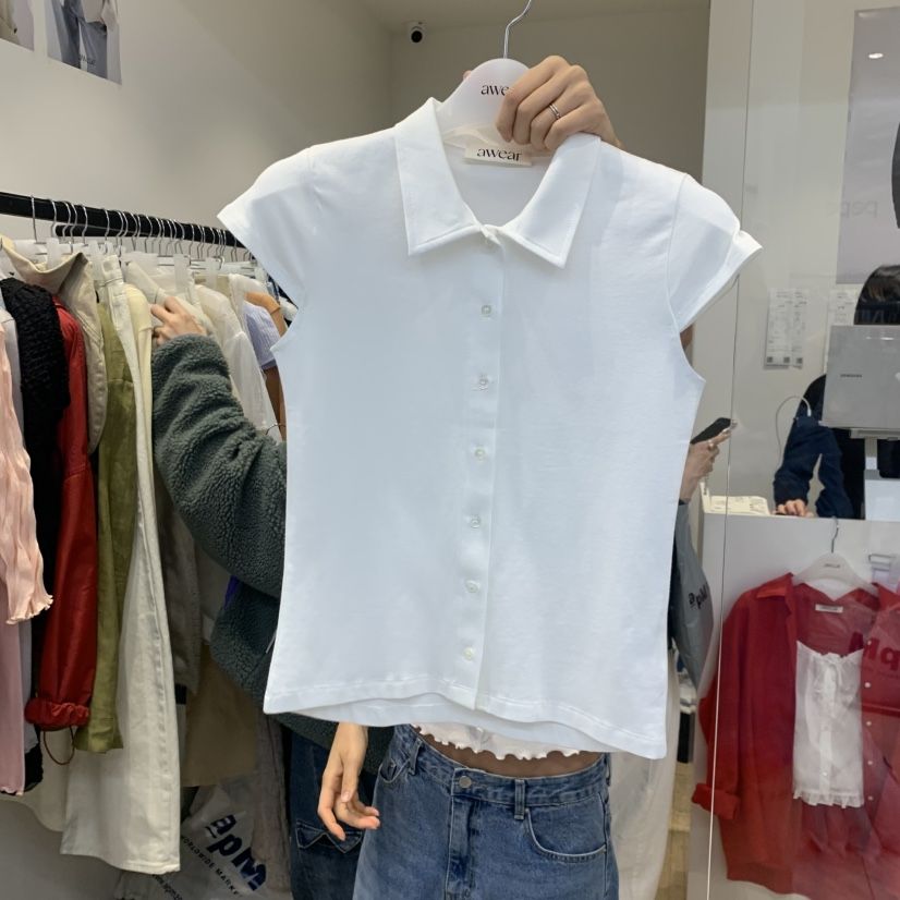 RUMIRU/AWEAR東大門實拍韓國女裝新款時尚26夏季熱賣T恤awear/RUMIRUT恤