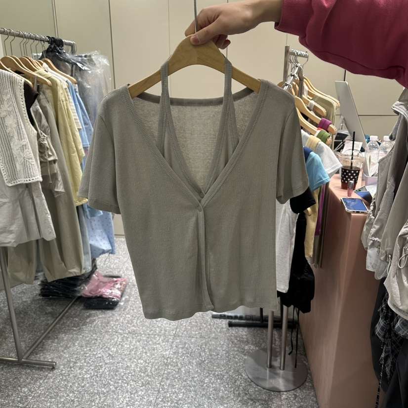 SOF韓國直郵女士新款休閑26春夏職業推薦時尚熱賣人氣T恤SOFT恤