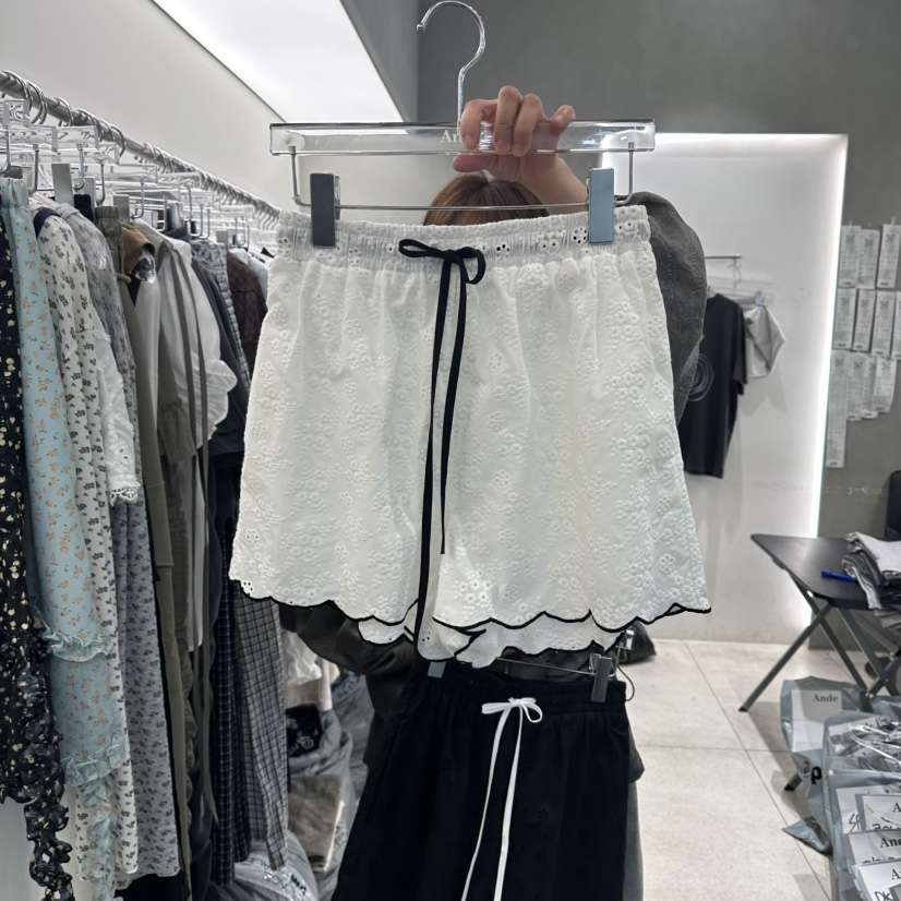 ANDE韓國東大門代購女裝新品推薦時尚26春夏職業休閑短褲Ande短褲