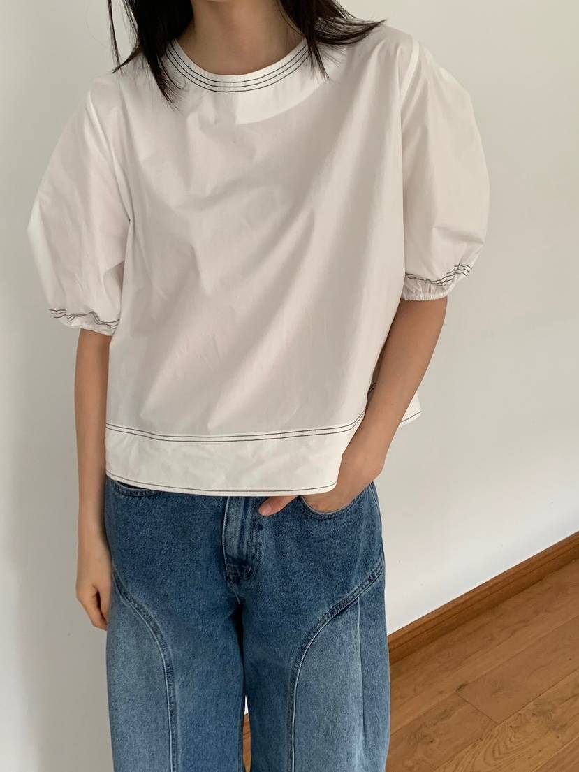 LOVE MY SANTA韓國直郵女裝新品推薦職業時尚襯衫蕾絲衫Santa/LOVE MY SANTA襯衫/蕾絲衫